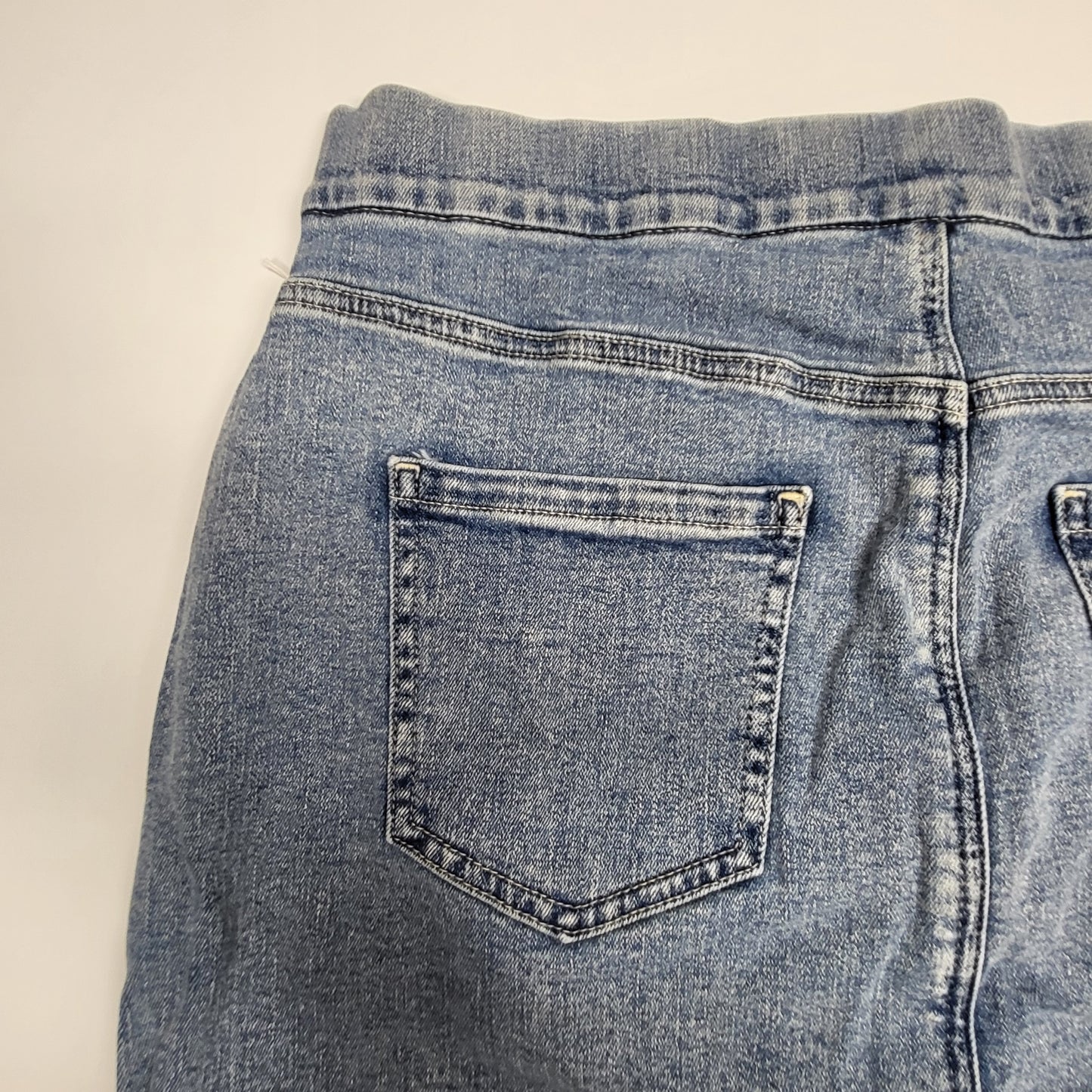 JAG On-the-go Mid Rise Pull-On Skort Womens Sz 16 Silver Lake J3101CSA220