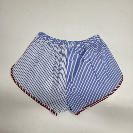 SOLID AND STRIPED The Lester Stripe Shorts XS Colorblock Marina SU26B661PYDCBM