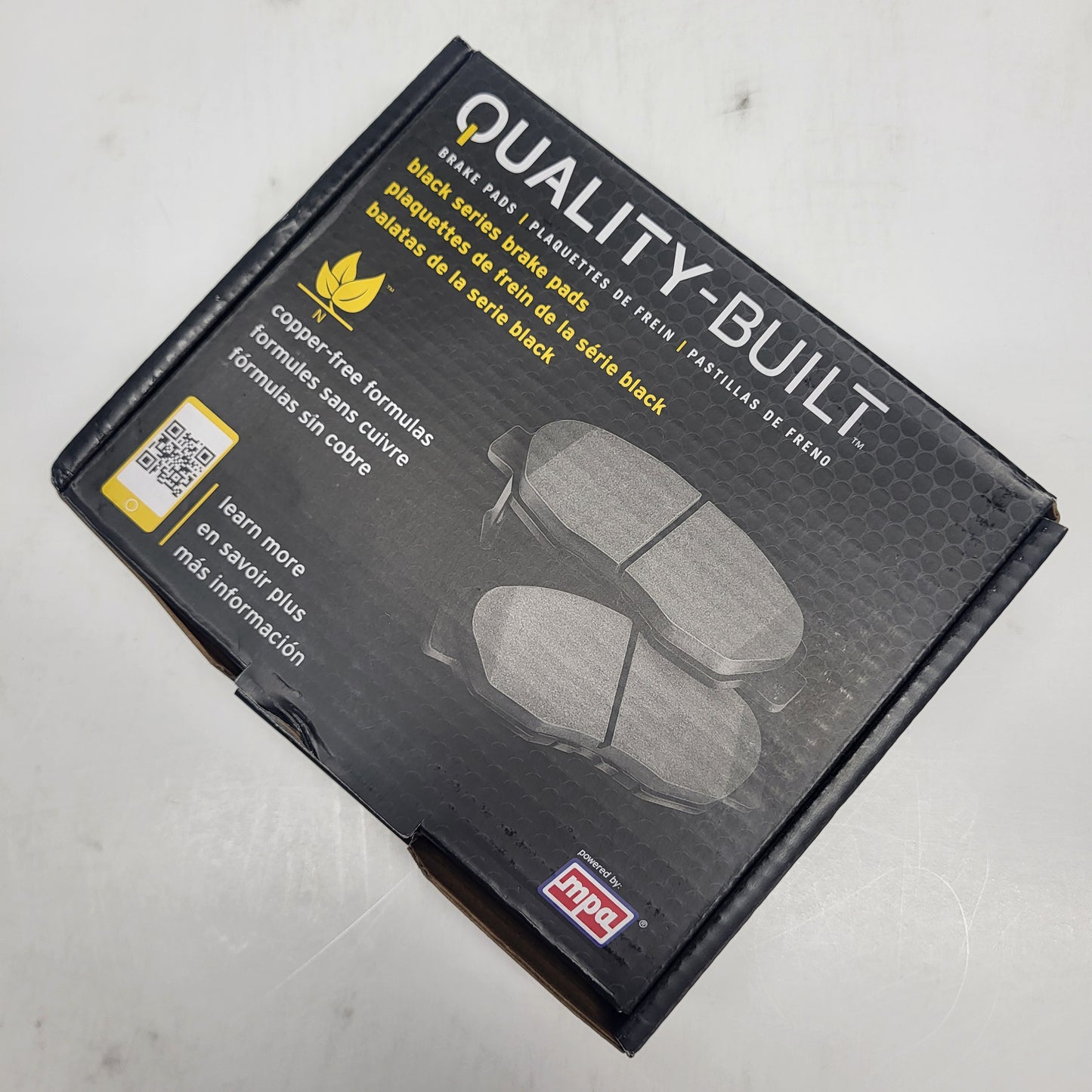 QUALITY-BUILT Ceramic Disc Brake Pad Set Black Rear 1003-1630C