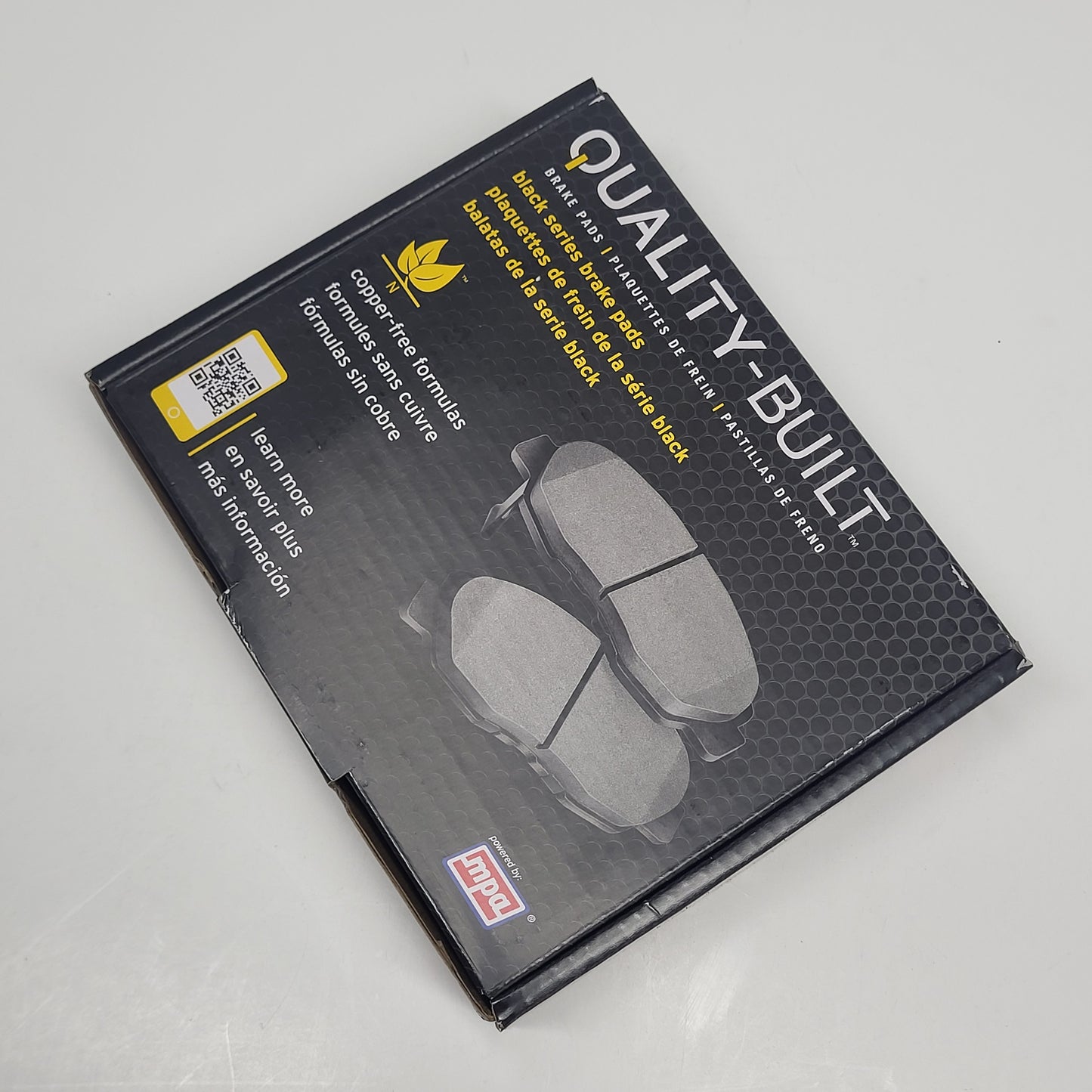 QUALITY-BUILT Ceramic Disc Brake Pad Set Black Front 1003-1912C