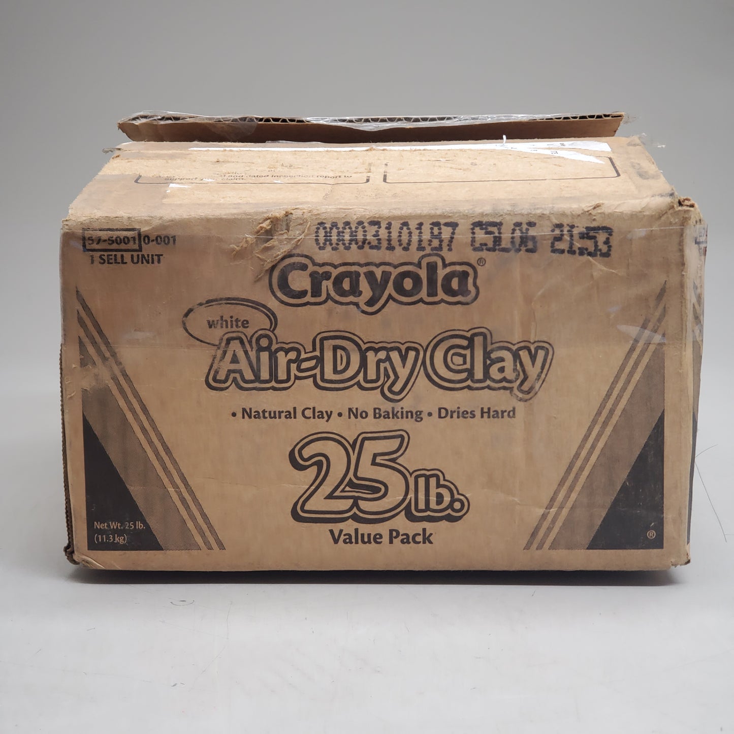CRAYOLA Air-Dry Clay Value Pack 25 lbs White 57-5001