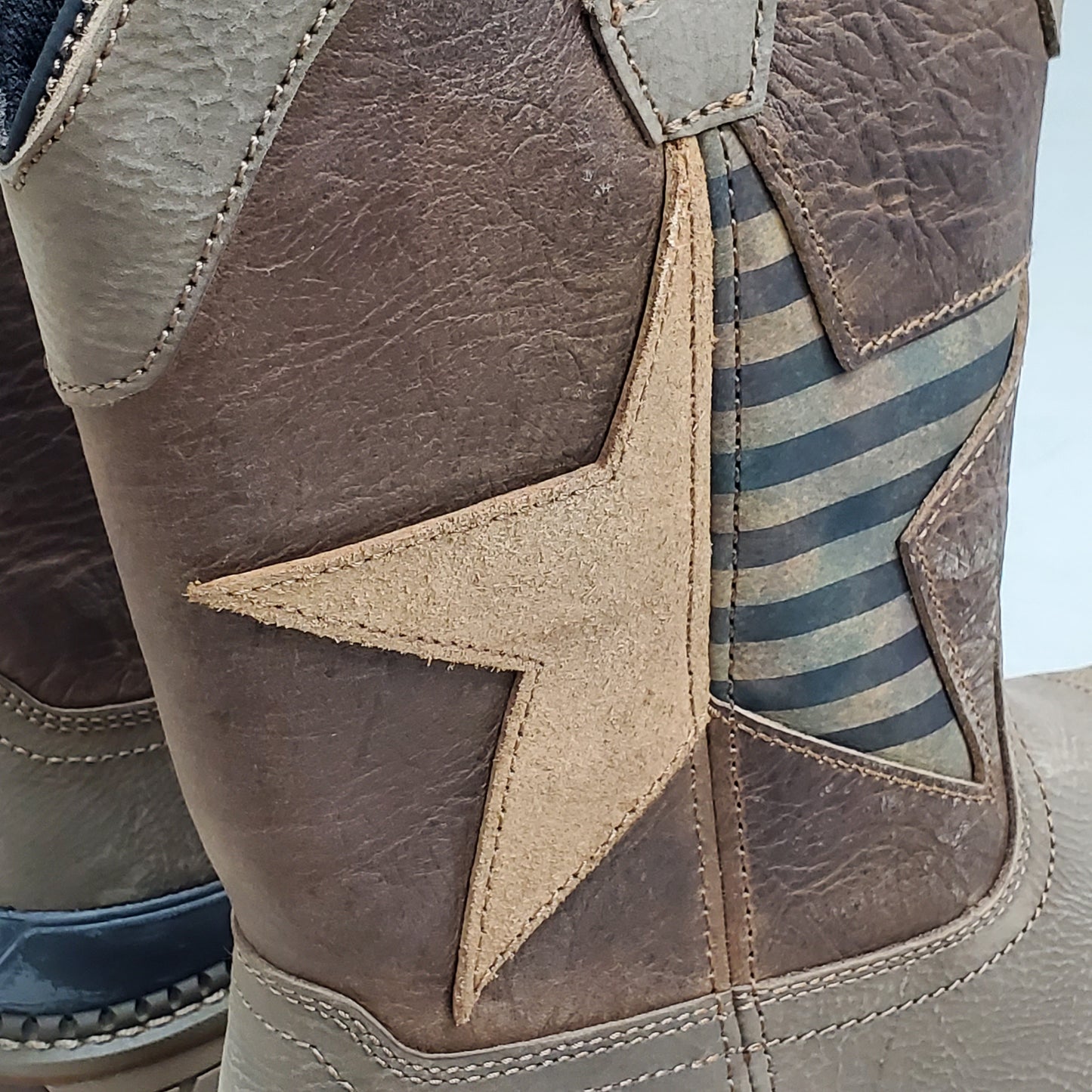 RED WING Irish Setter Two Harbors 11" Pull-on Boot Work Men's SZ 11D Brown 83995 American Star