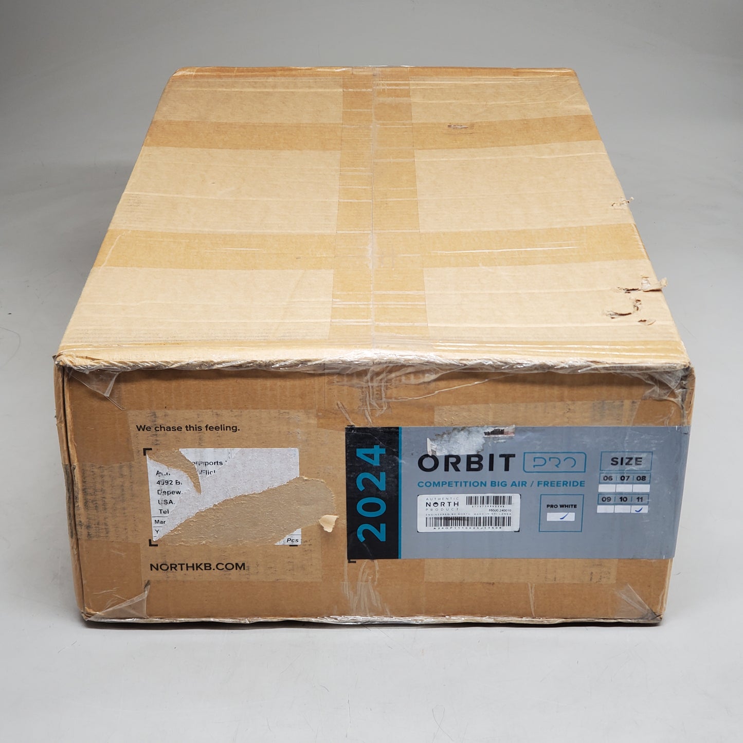 NORTH Orbit Pro N-max Air Frame Big Air Kite Freeride 5-strut SZ 11 85000.240010 Black / White / Aqua