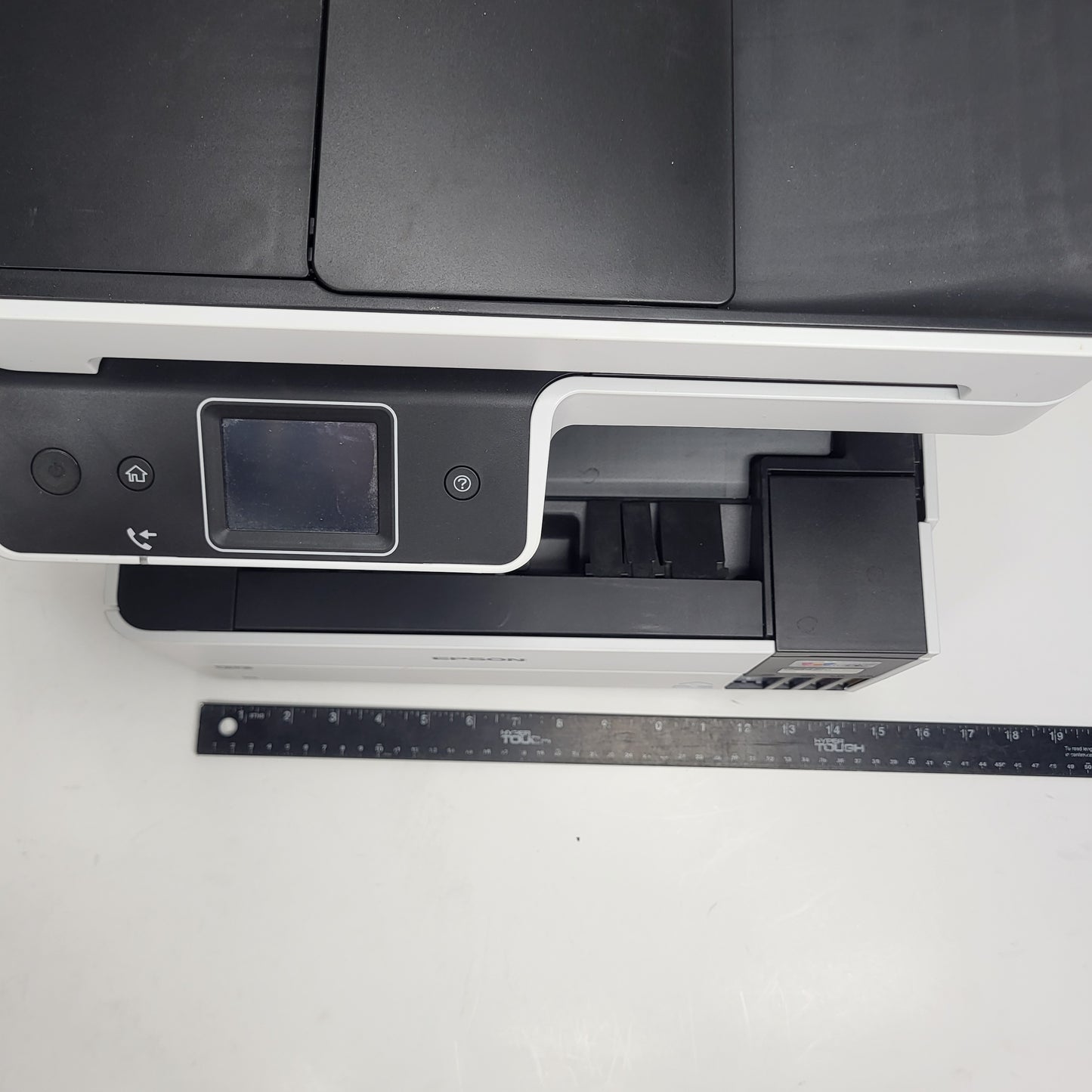 ZA@ EPSON Ecotank Pro Wireless All-in-one Colored Printer White ET-5170 (As Is)