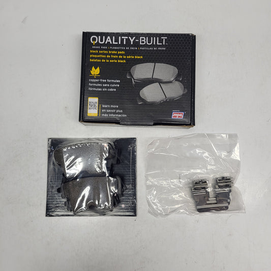 QUALITY-BUILT Ceramic Disc Brake Pad Set Black Rear 1003-1057C