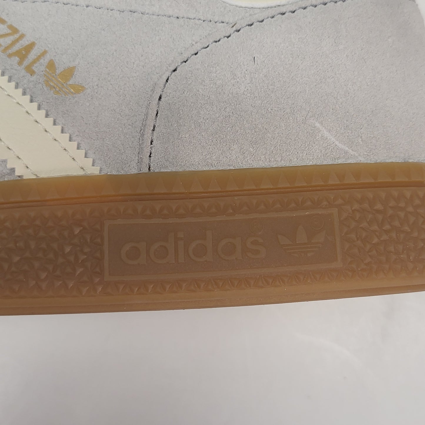 ADIDAS Handball Speziel Originals Sz 14 Grey Two/ Cream White IF7086 (As - Is)