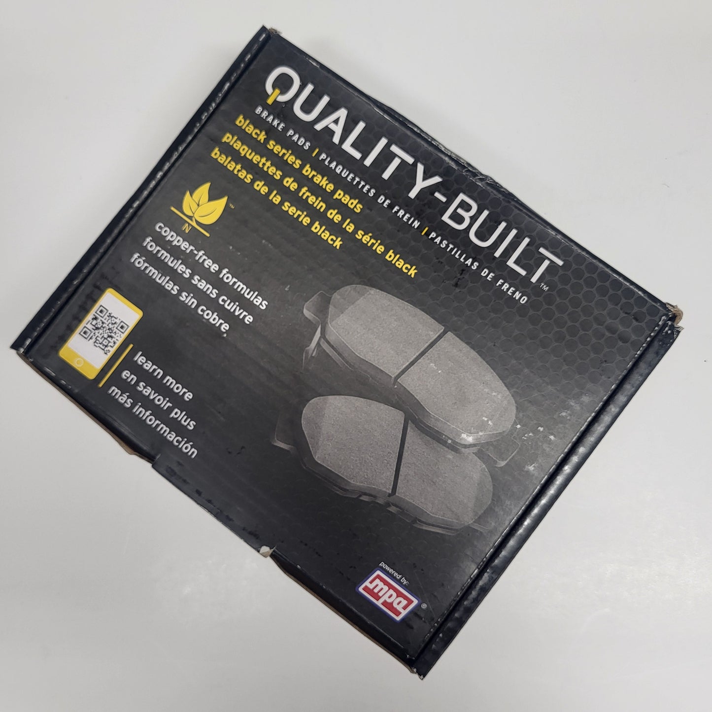 QUALITY-BUILT Ceramic Disc Brake Pad Set Black Rear 1003-1790C