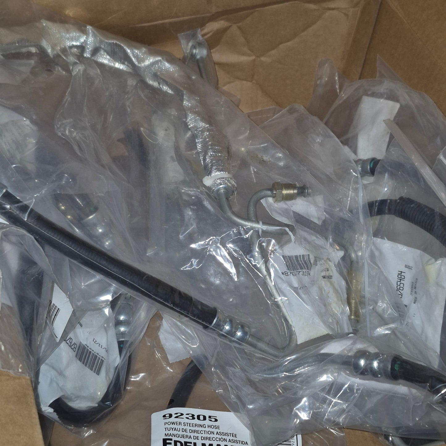 ZA@ EDELMANN ELITE (9 Different Types Of Hoses) Box Of Power Steering Hoses