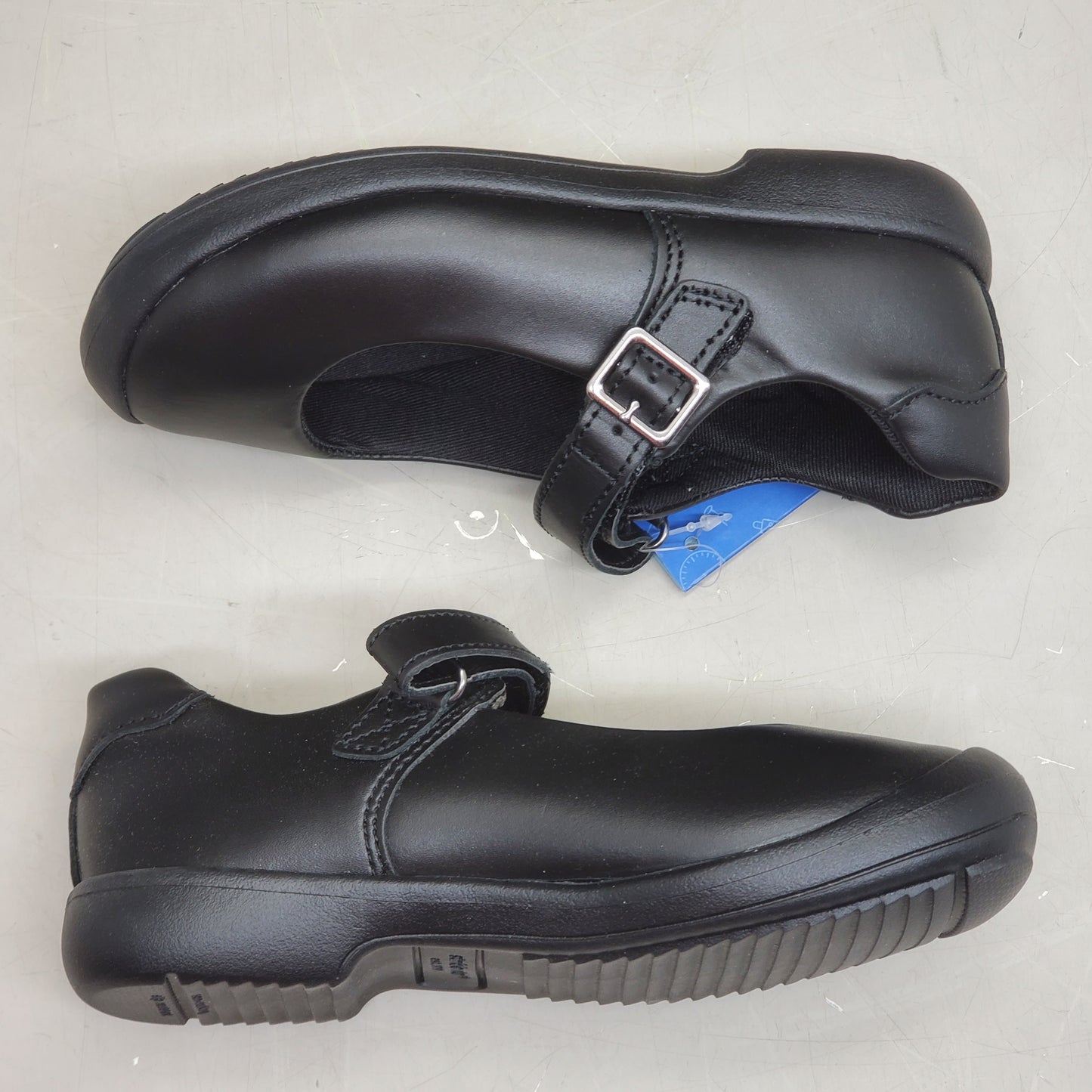STRIDE RITE Ainsley Mary Jane Shoes Youth Girls SZ 1M Black CG008401
