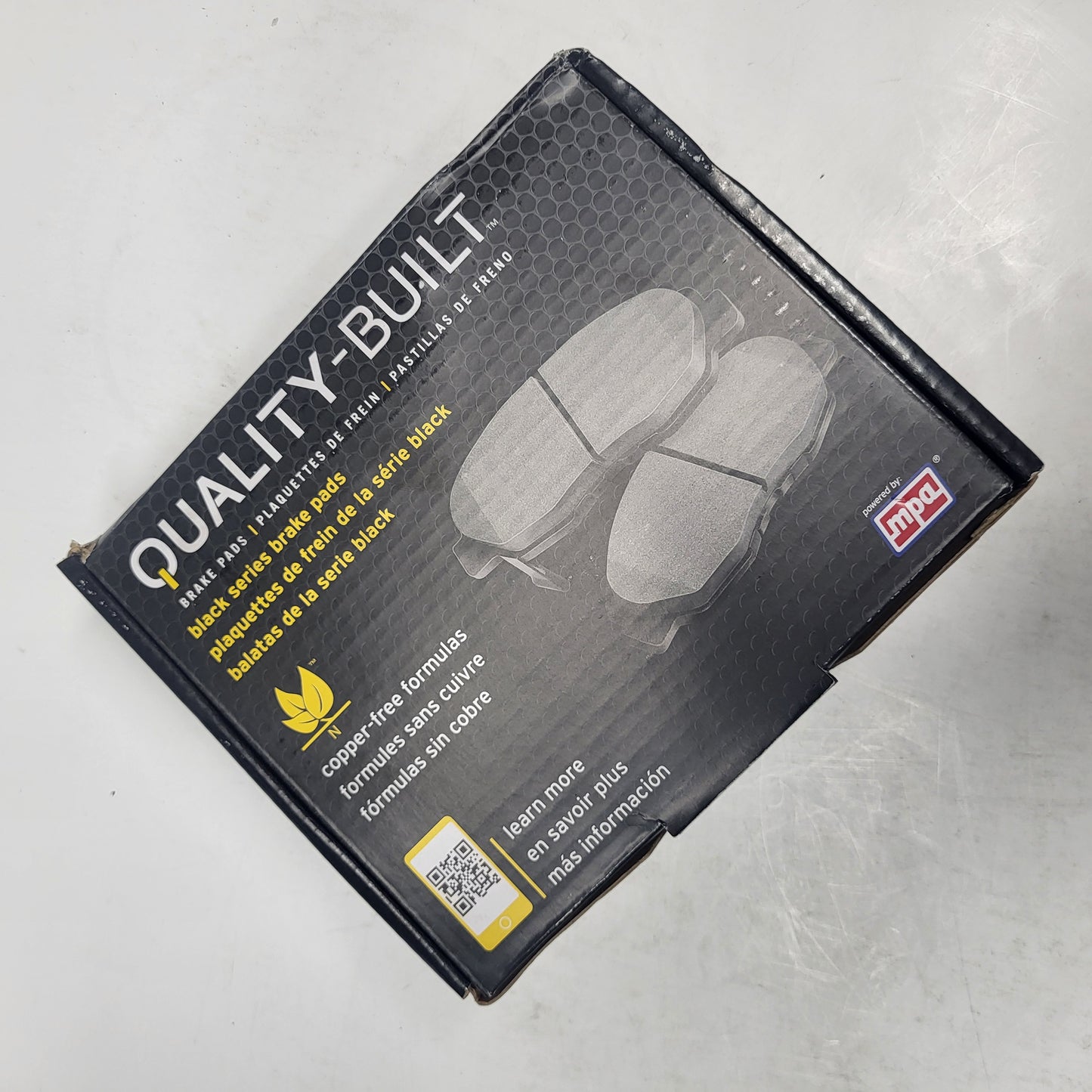 QUALITY-BUILT Semi-Metallic Disc Brake Pad Set Black Front 1003-1178M