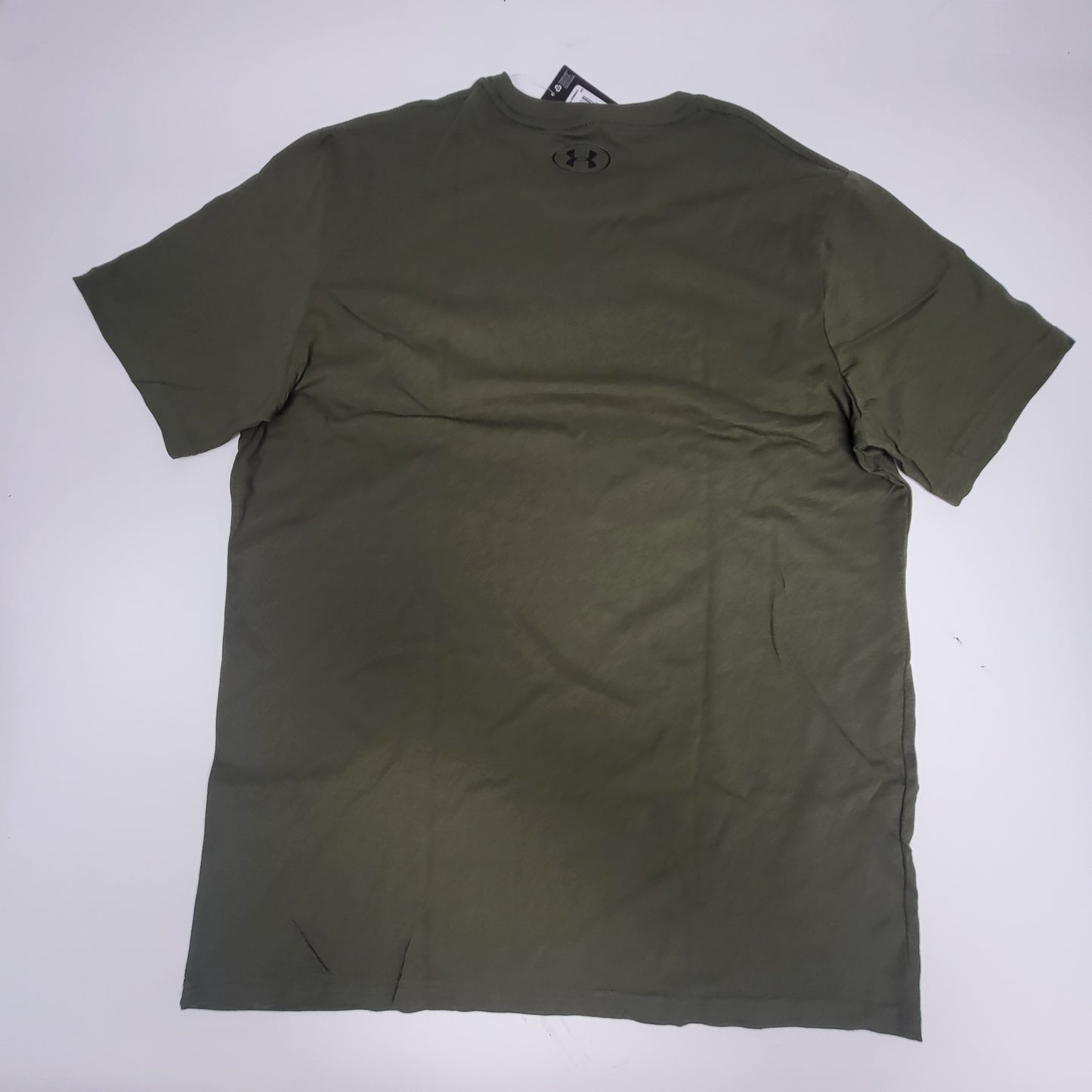 UNDER ARMOUR (2 PACK) Mens Sportstyle Loose Cotton Polyester T-shirt L Green