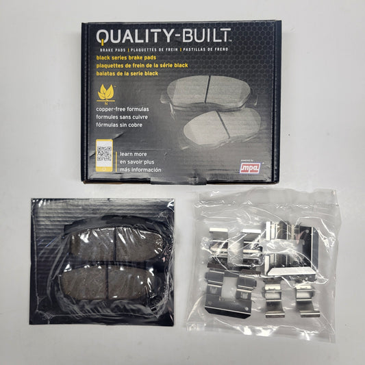 QUALITY-BUILT Ceramic Disc Brake Pad Set Black Rear 1003-1114C