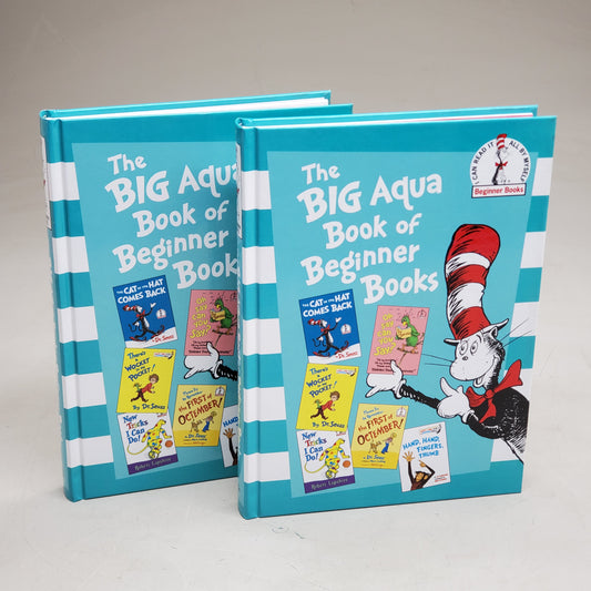 RANDOM HOUSE (2 Pack) The Big Aqua Book of Beginner Books 6 in 1 Aqua