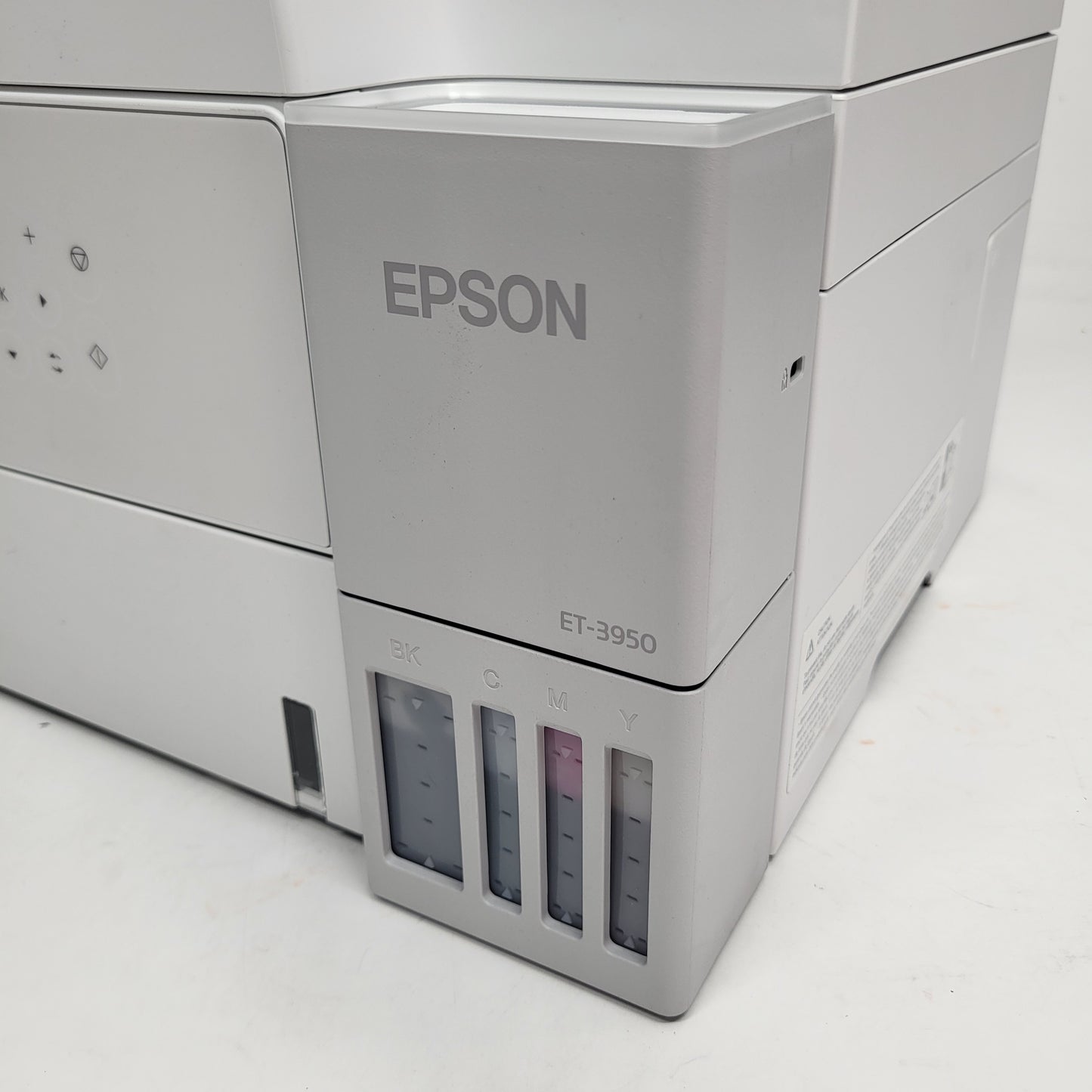 EPSON Ecotank Wireless All-in-one Color Supertank Printer White ET-3950