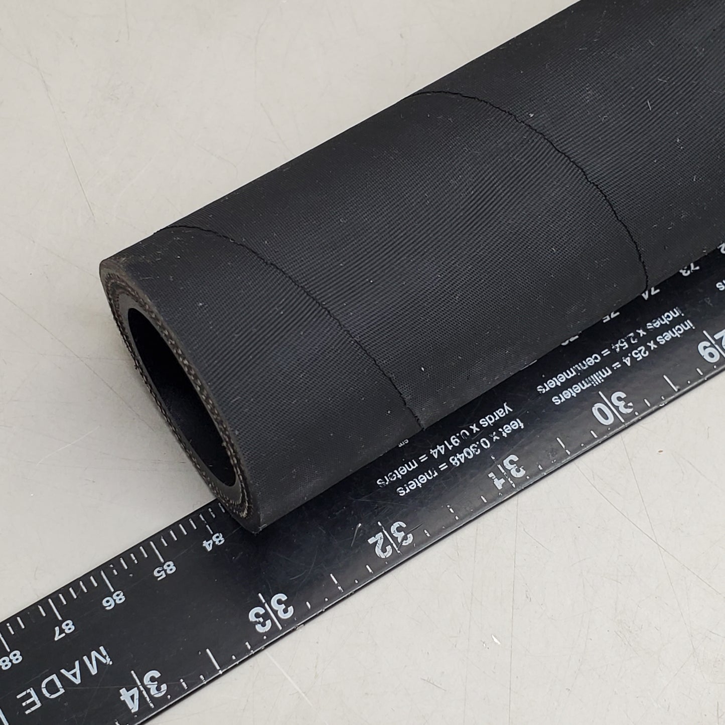 STRATO Train Line Air Brake Hose M-601-06 Ncr-05 3q25 33"x2"ID Black 601-24-33C