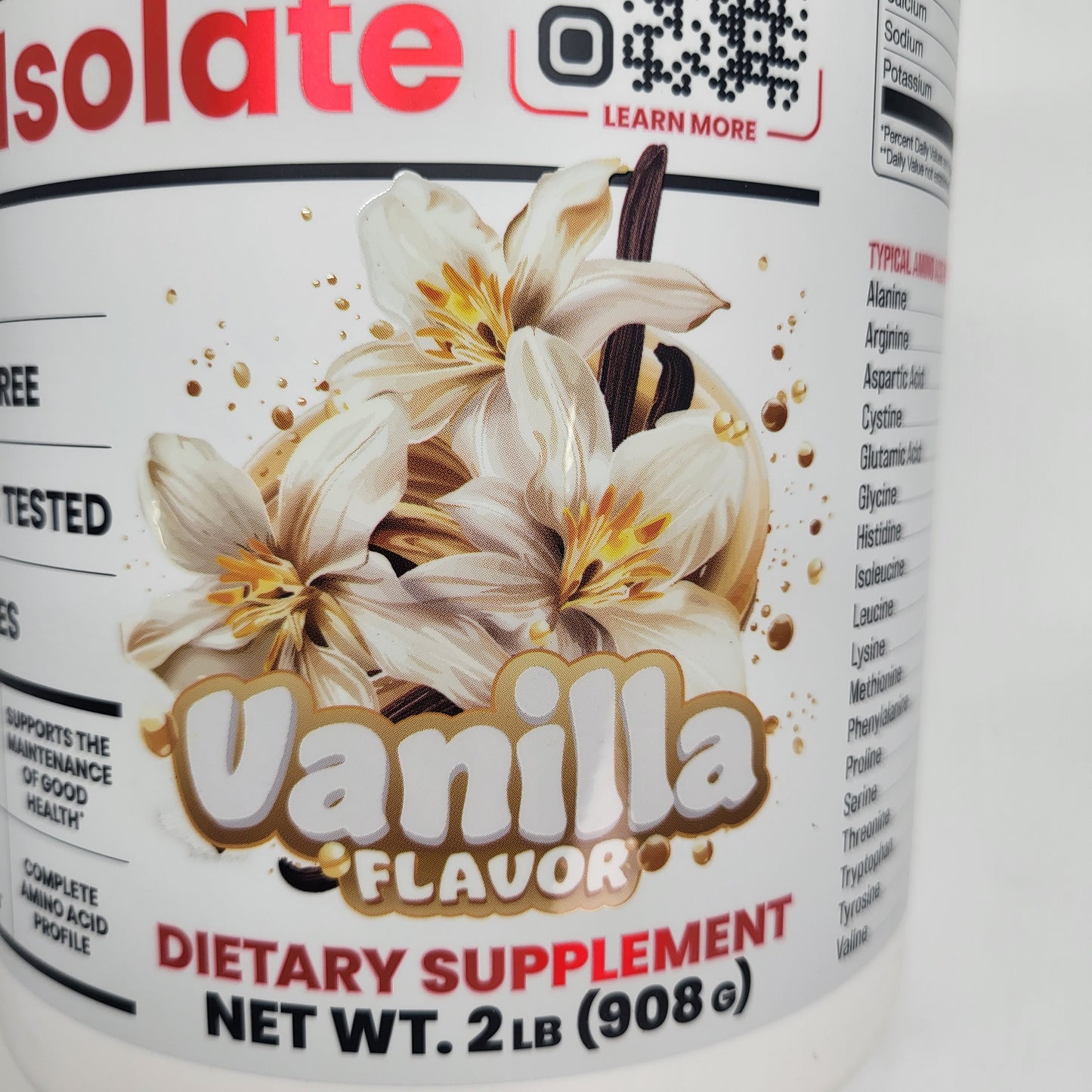 BASIC Basic Whey Isolate Zero-fat High-quality Protein Vanilla 2lbs BB 05/28