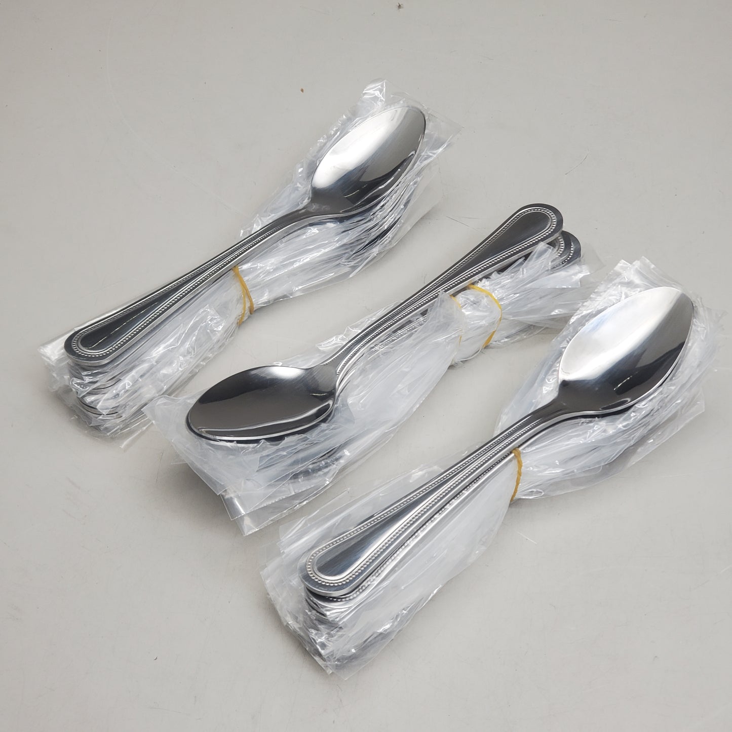 ABC (36 Pack) Kyle Dessert Spoons Stamped 7" Stainless KYLE-03