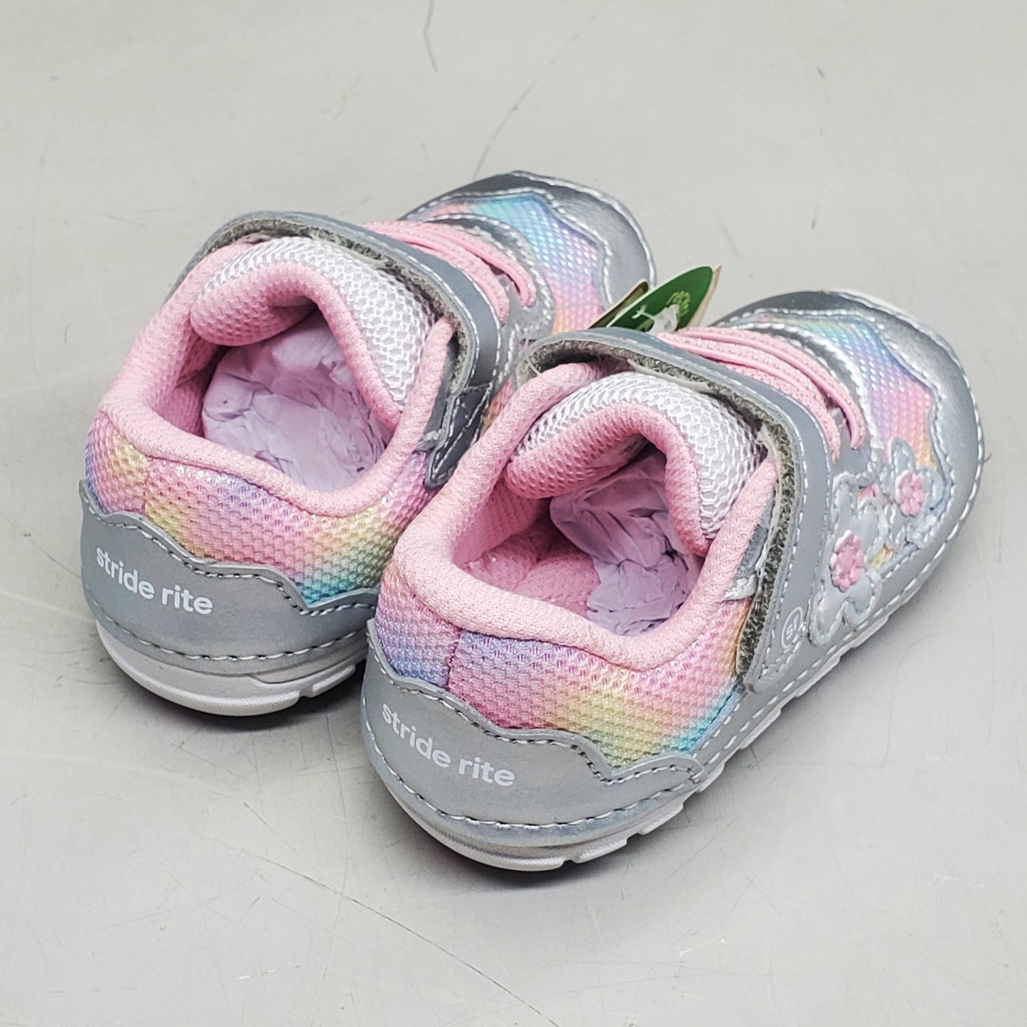 STRIDE RITE SM Rosa Shoes Toddler SZ 5.5M Rainbow BG041101