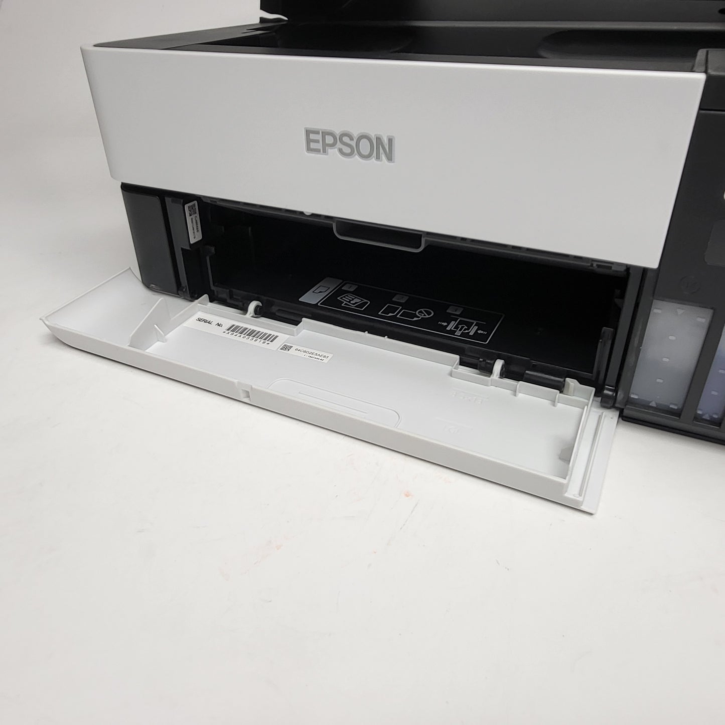 ZA@ EPSON Ecotank Pro Wireless All-in-one Colored Printer White ET-5170 (As Is)