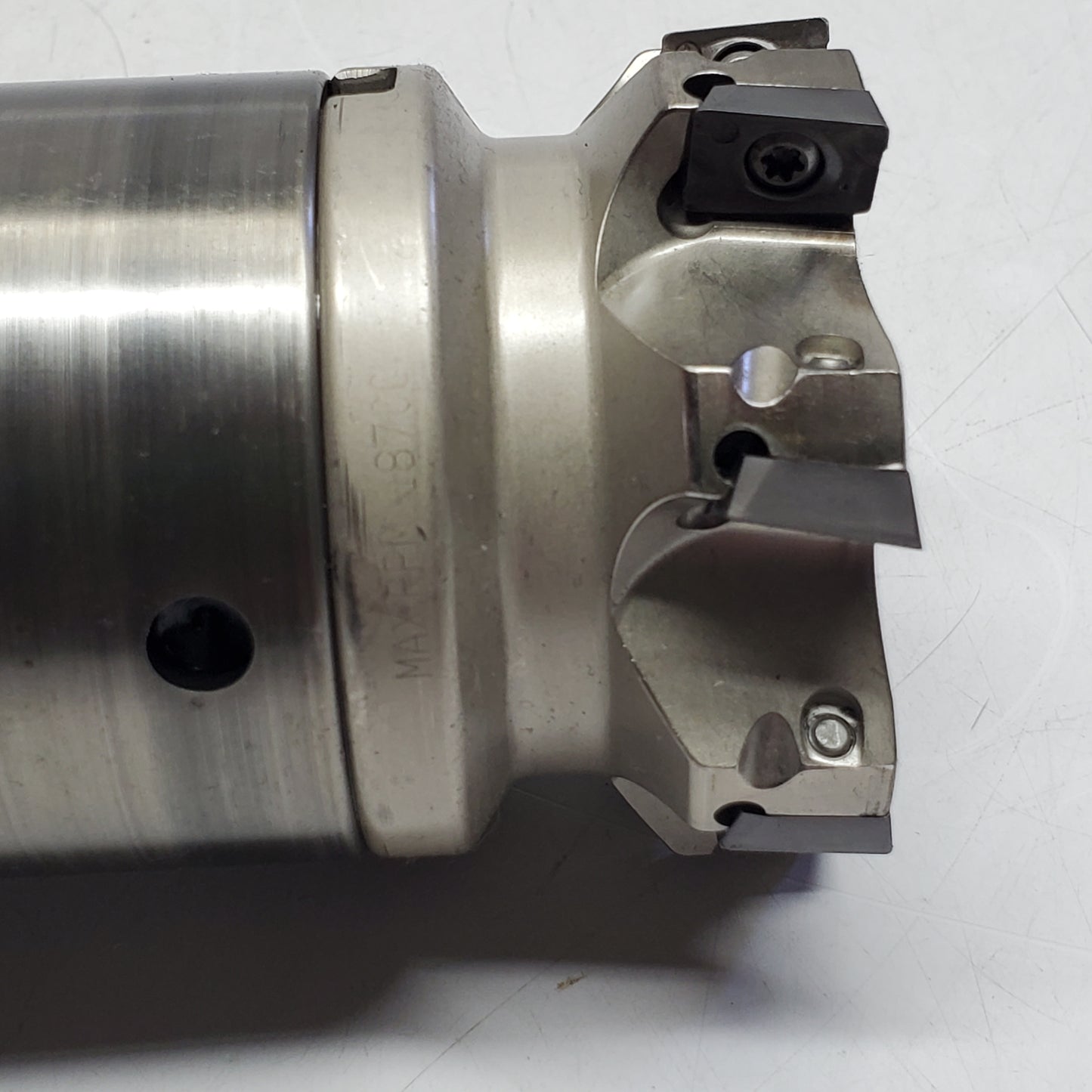 ISCAR Tool Holder with 6 Insert Indexable Face Milling Cutter 3" HM90 F90A D3.00-7-1.00 (Used)