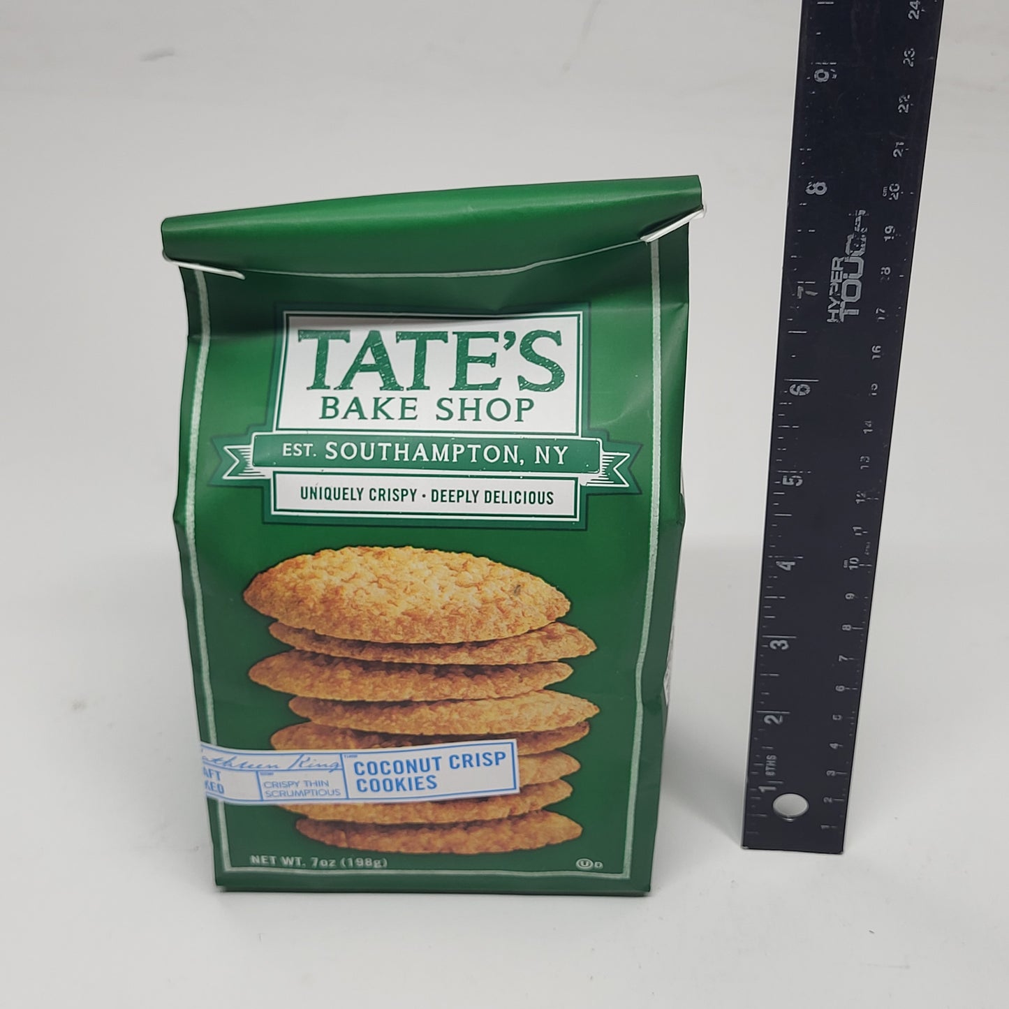 TATE'S BAKE SHOP (12 PACK) Coconut Crisp Thin Cookies 7 oz BB 11/26