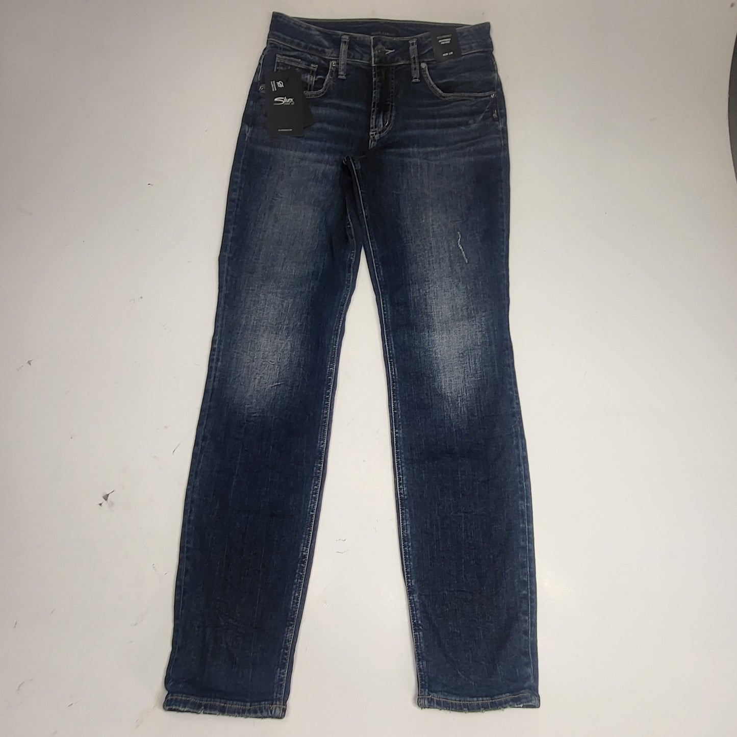 SILVER JEANS CO. Boyfriend Mid Rise Eco Friendly Sz 28/29 Indigo L2710EGX376