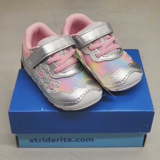 STRIDE RITE SM Rosa Shoes Toddler SZ 6M Rainbow BG041101
