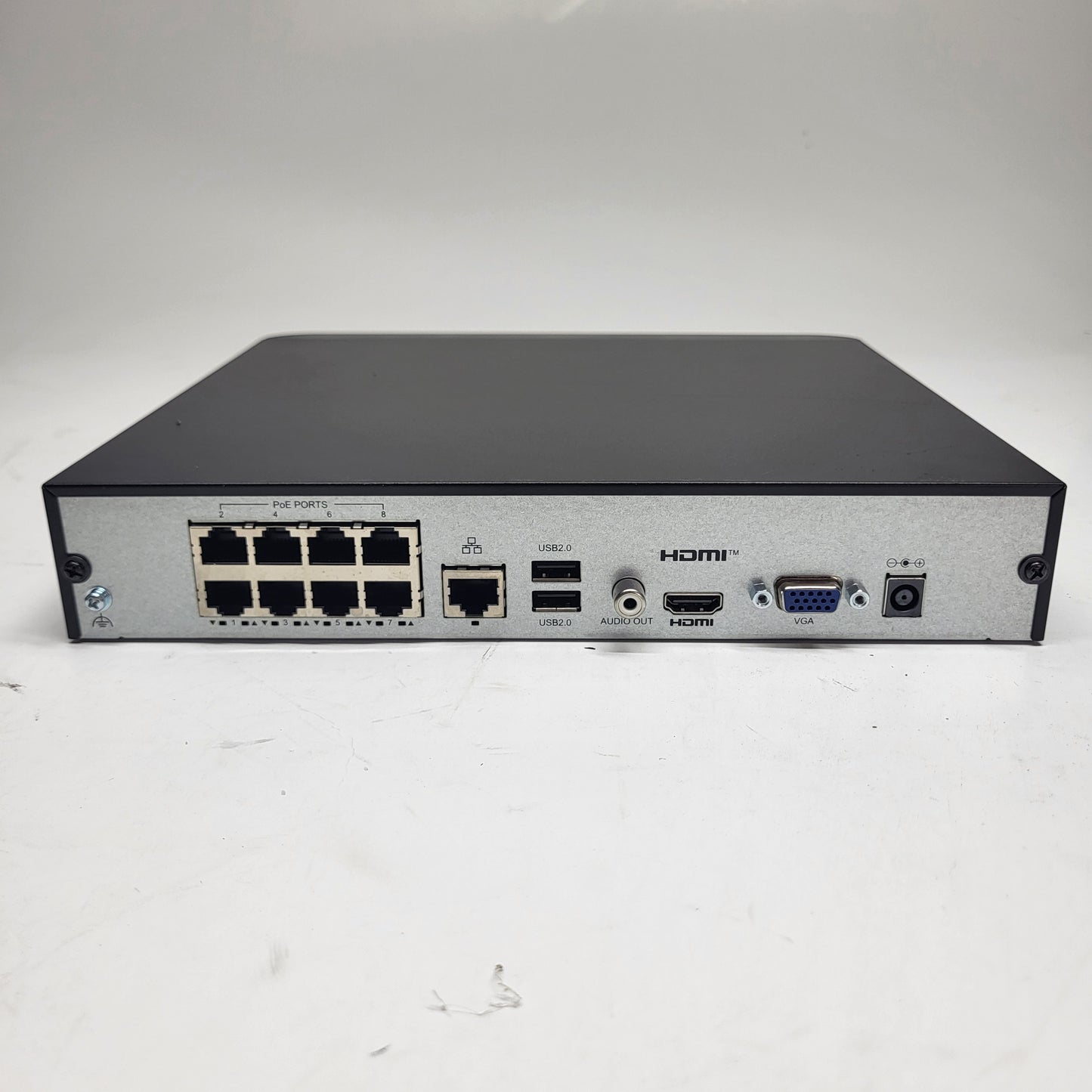 UNIARCH Network Video Recorder E2 Series Supports Up To 8 IP Black NVR108E2P8