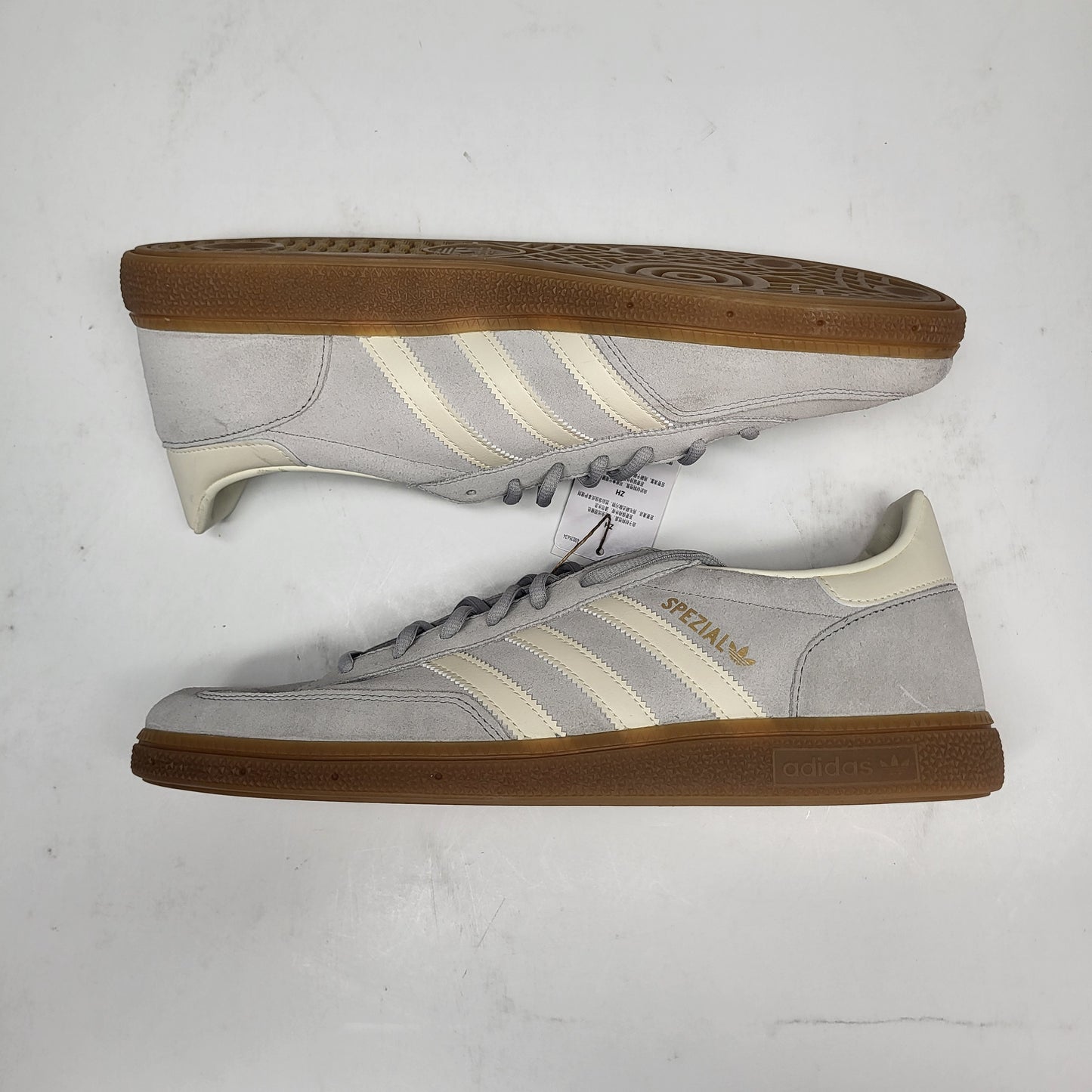 ADIDAS Handball Speziel Originals Sz 14 Grey Two/ Cream White IF7086 (As - Is)