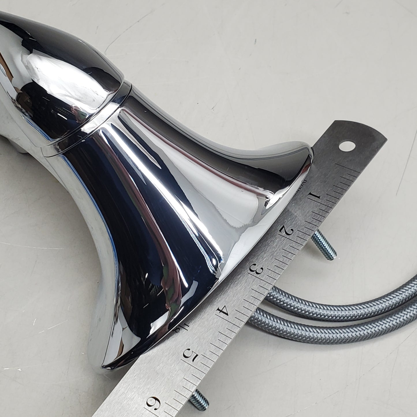 KOHLER Bathroom Lav Faucet Centerset 1 Hand Polished Chrome 15199-4NDRA-CP (New Other)