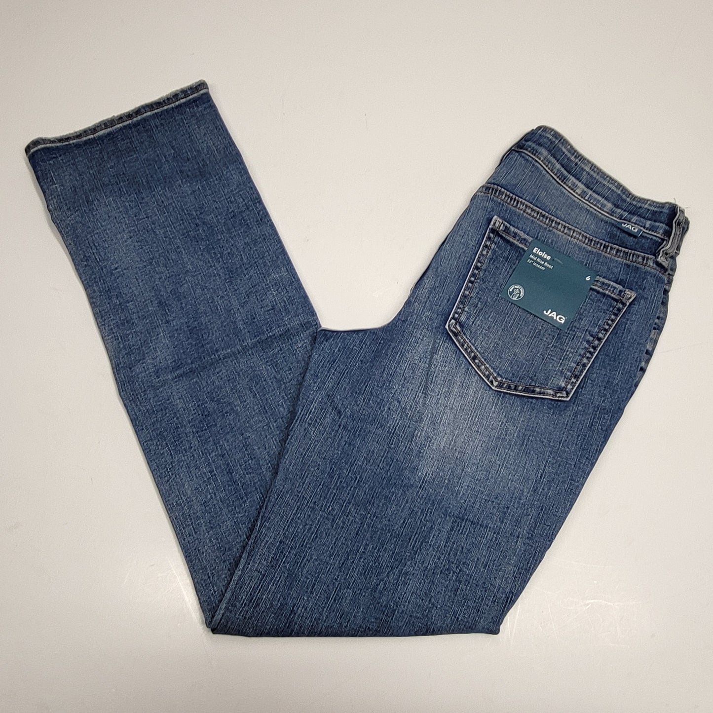 JAG Eloise Mid Rise Boot Jeans Womens Sz 6/32 Mid Vintage J2869EPK209