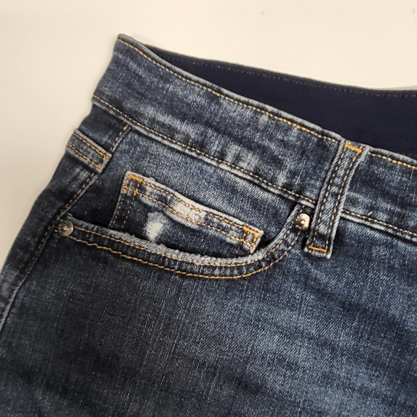 JAG Alex Mid Rise Boyfriend Short Womens Sz 10/5 Voyage Blue J5124EAE446