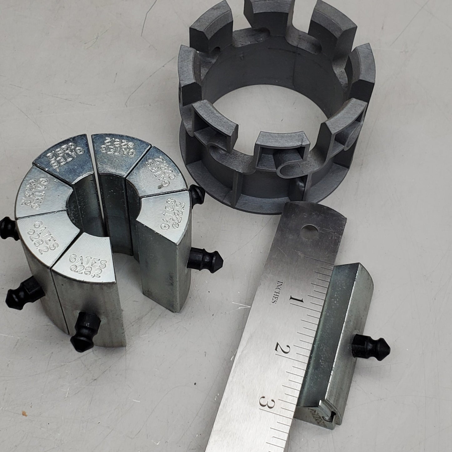 GATES Uniflex Hydraulik Gmbh Mcx Die Set Galvanized 239 D34 28.2 For Hose Crimper