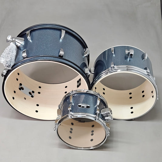 PEARL Roadshow Complete 4-Piece Jazz Drum Set With Hardware and Cymbals Aqua Blue