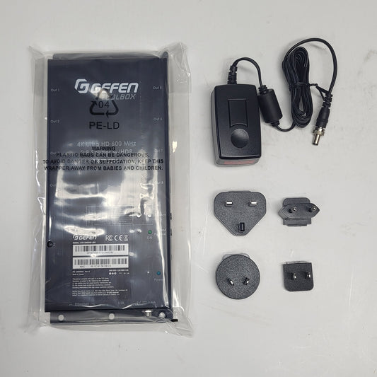 GEFEN 4k Ultra Hd 600 Mhz 2:8 Splitter W/ Hdr & Scaling GTB-UHD600-28S-RT