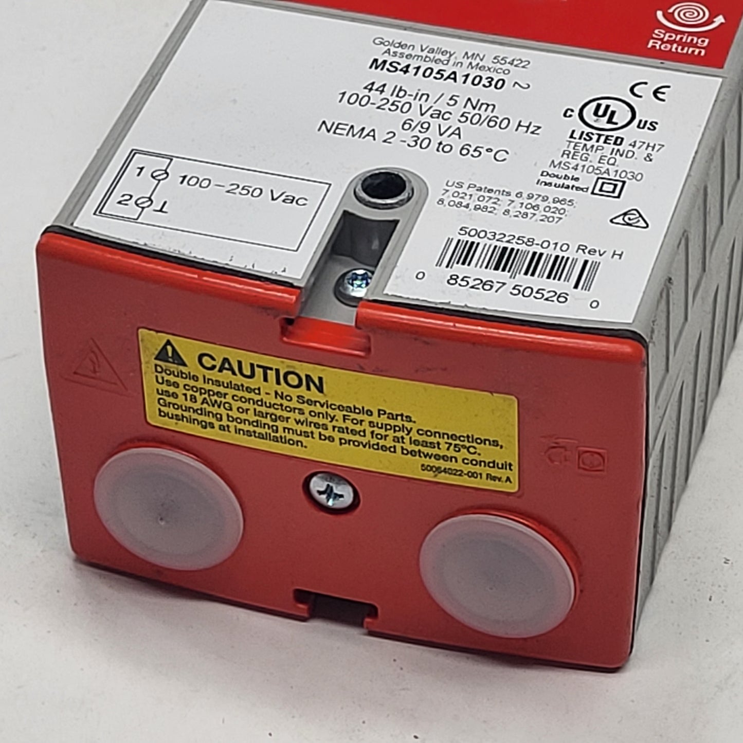 HONEYWELL Zelix Direct Coupled Actuator 2 Positions MS4105A1030