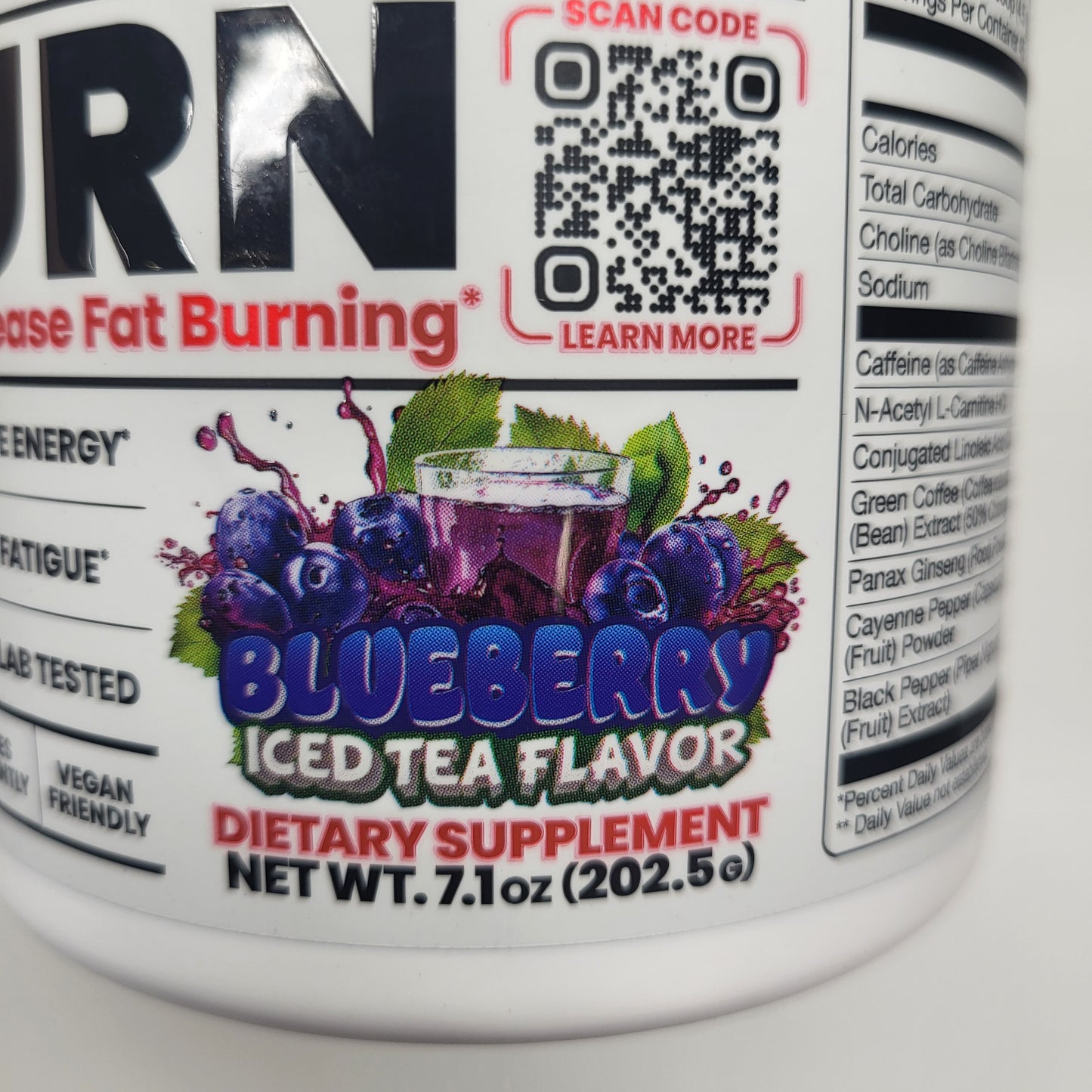 BASIC Creatine Monohydrate Increase Muscle Mass Blueberry Tea 7.1oz BB 01/27