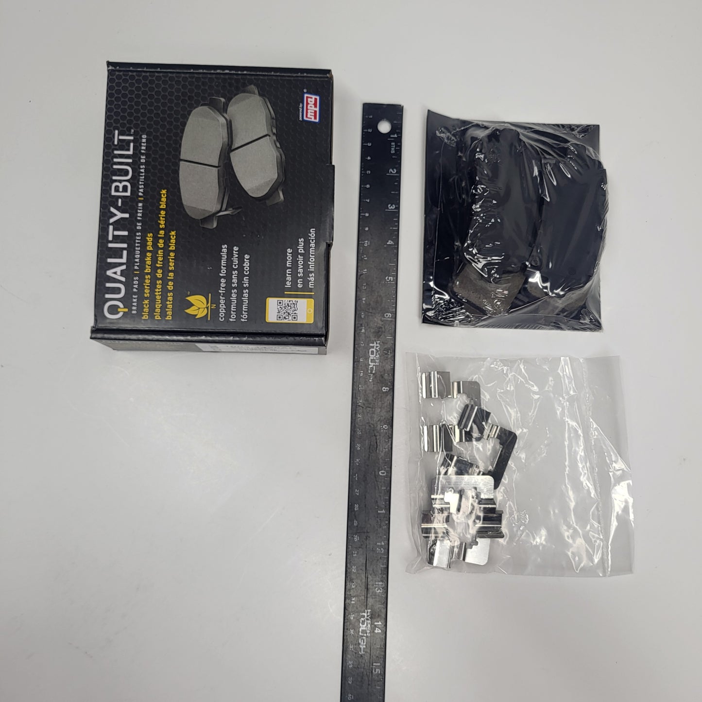QUALITY-BUILT Ceramic Disc Brake Pad Set Black Rear 1003-1430AC