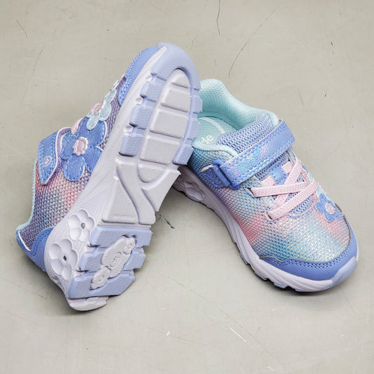 STRIDE RITE SR Lighted Glimmer 2.0 Sneaker Shoes Toddler SZ 9.5W Blue BG037303