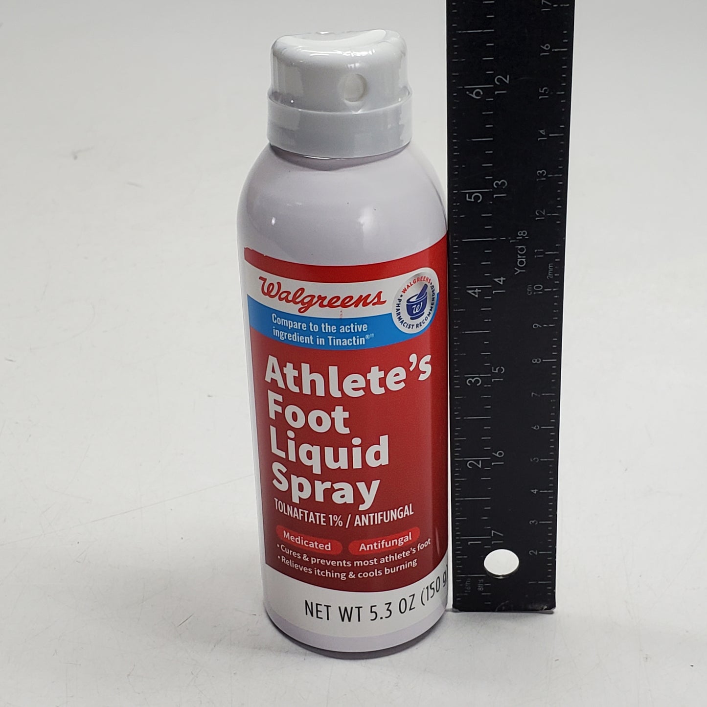 WALGREENS Athlete's Foot Liquid Spray Antifungal 5.3 OZ BB 03/27