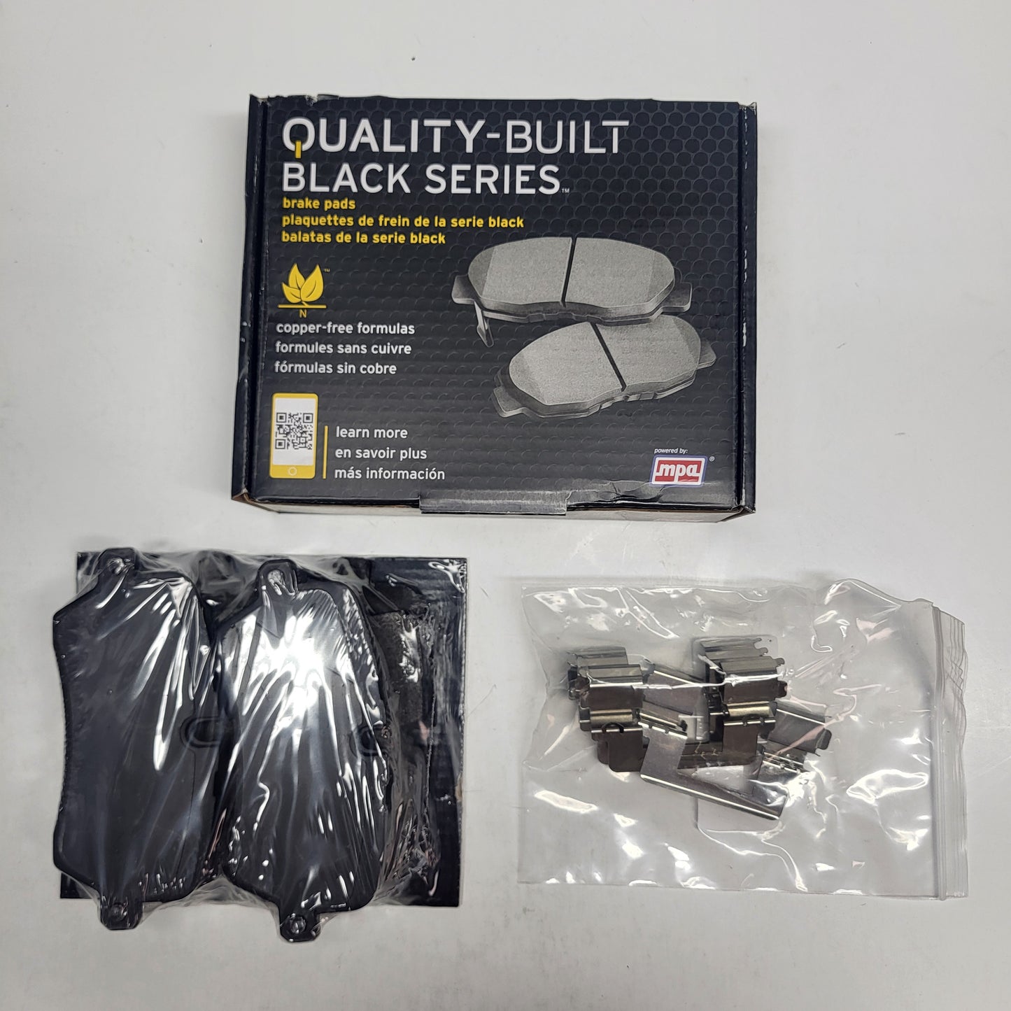 QUALITY-BUILT Semi-Metallic Disc Brake Pad Set Black Rear 1003-1692M