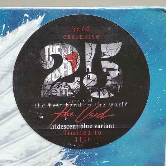 THE USED Lies for the Liars Vinyl Record Iridescent Blue Variant LIMITED AMTULFTL/B8