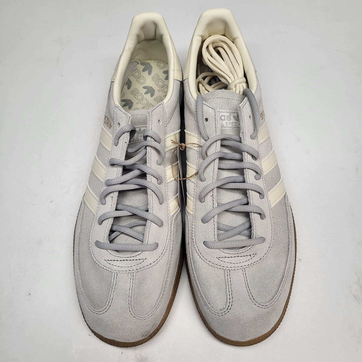 ADIDAS Handball Speziel Originals Sz 14 Grey Two/ Cream White IF7086 (As - Is)