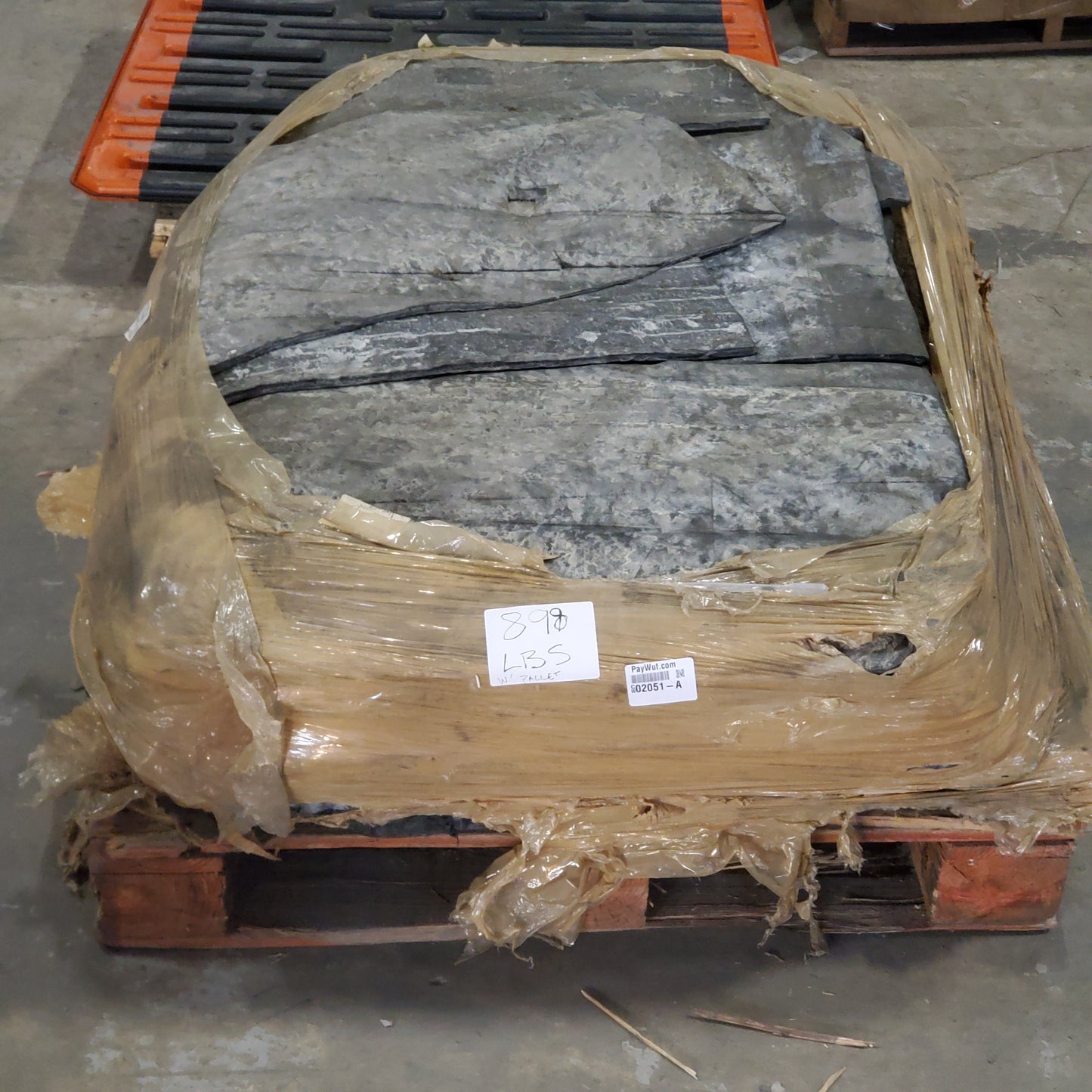 DYNA MIX (Pallet of) Raw Natural Rubber Compound Sheets / Chunks 898 lbs Black