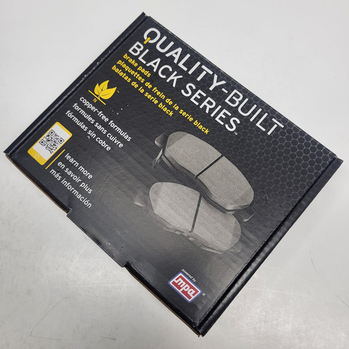 QUALITY-BUILT Ceramic Disc Brake Pad Set Black Rear 1003-1057BC