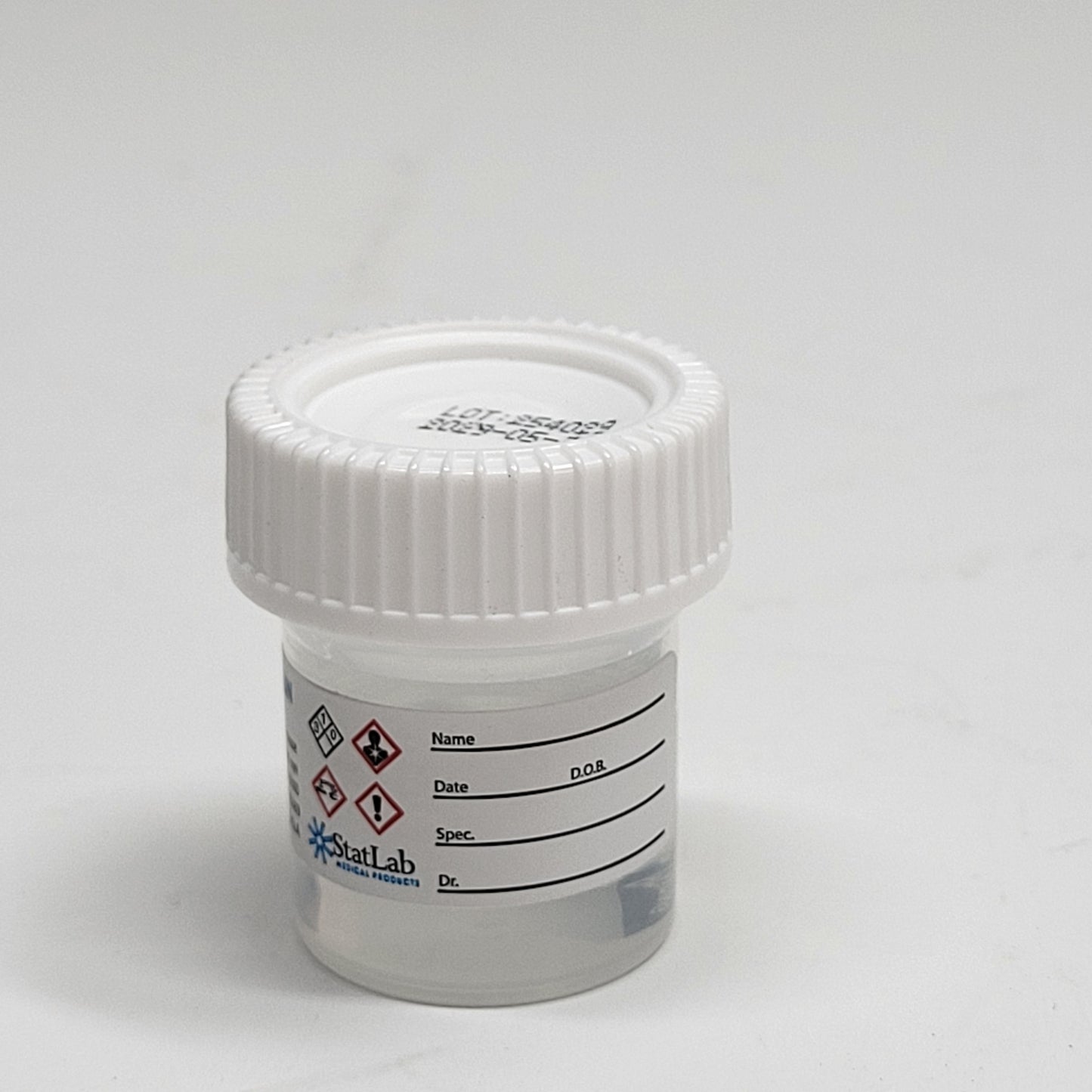 STATLAB (96 PACK) 10% Neutral Buffered Formalin Specimen Containers 0.6 oz