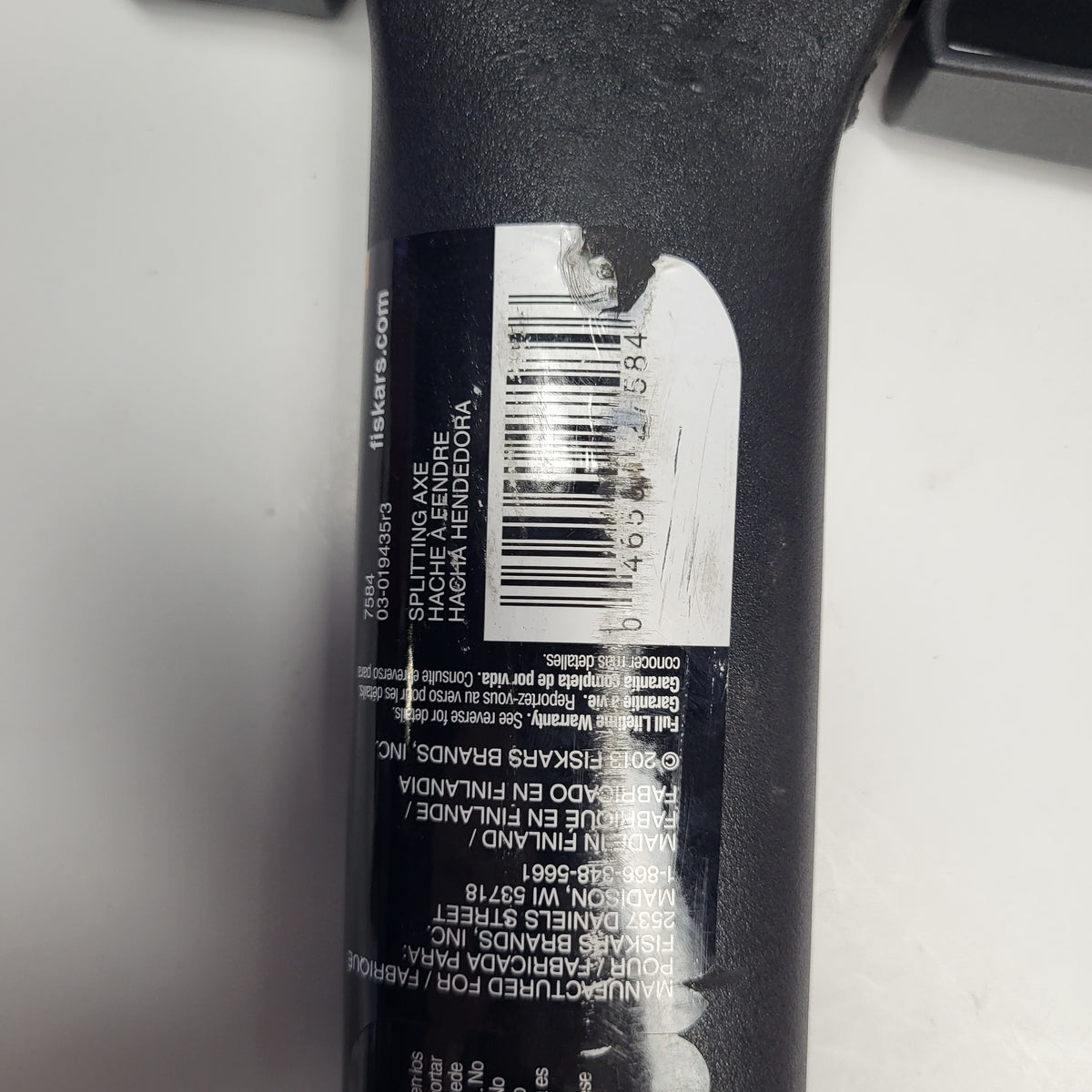 FISKARS One Strike Splitting Axe 36" Black 03-019435R3 (As Is)