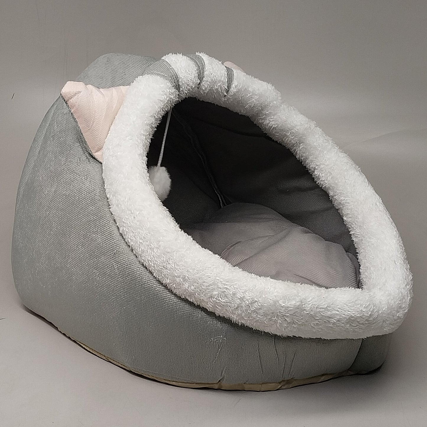 PET BED Cat Bed Semi-Enclosed Removable/Washable 12"