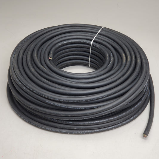 CAROL Flexible Cord Water Resistant Wire SOOW 14/4 x 250' Black 02768.85.01 600V