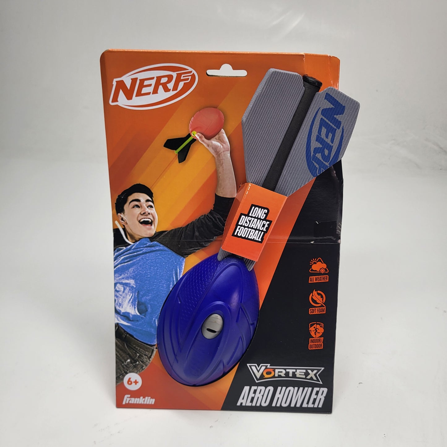 NERF (3 PACK) Vortex Aero Howler Whistler Soft Foam Indoor and Outdoor